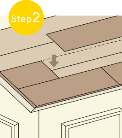 カバー工法の工事手順step2